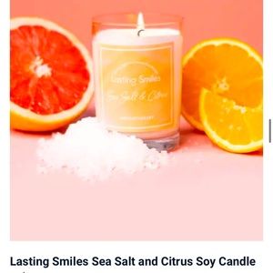 🌊 Sea salt and citrus soy candle